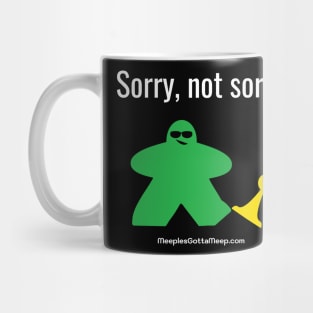 Not Sorry, Green Mug